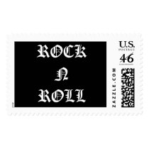 ROCK N ROLL postage