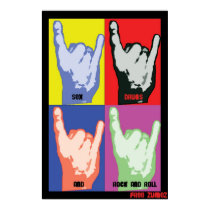 Rock N Roll Poster posters by xzumezx Rock N Roll Poster posters