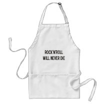 Rock 'n' Roll Products & Designs! aprons