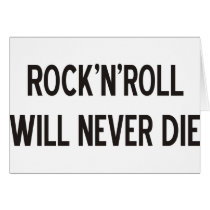 Rock 'n' Roll Products & Designs! cards