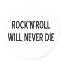 Rock 'n' Roll Products & Designs! stickers
