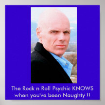 Rock n Roll Psychic Poster
