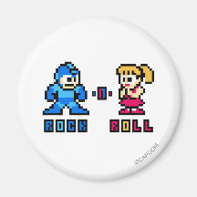 Rock-n-Roll Refrigerator Magnet