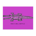 rock n roll reptile postcards