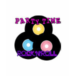 Rock 'n' Roll Retro Party Time t-shirts