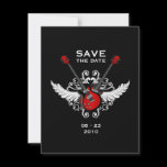 Rock 'n' Roll Save the Date announcement