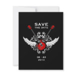 Rock 'n' Roll Save the Date announcement