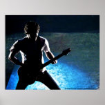 ROCK N ROLL SILHOUETTE POSTER #2. rock on!