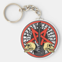 Rock n Roll Star Keychains