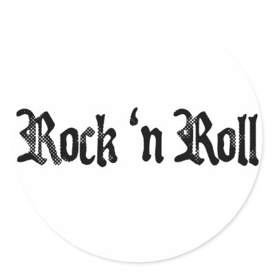 rock n roll stickers