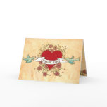 Rock 'n' Roll Wedding (Roses) Thank You cards
