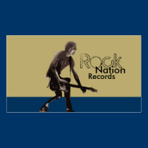 Rock Nation Records business cards