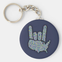 Rock North America Keychains
