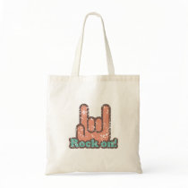 Rock On Tote Bag