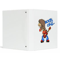 Rock On Vinyl Binder