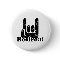 Rock On button