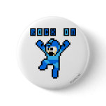 Rock On Pinback Button