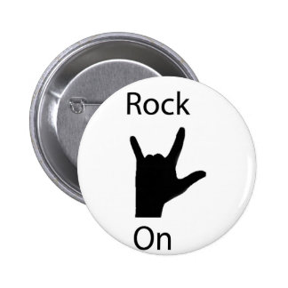 Rock N Roll Buttons &amp; Pins | Zazzle
