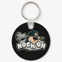 Rock On Caveman keychains