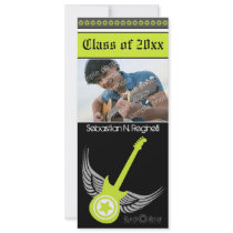 Rock on! Custom Hip Graduation Announcement :: 01 invitations