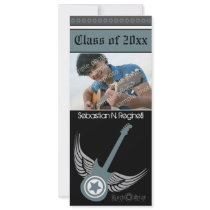 Rock on! Custom Hip Graduation Announcement :: 04 invitations