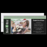 Rock on! Customized Graduation Announcement: green