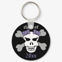 Rock on! Customized Graduation Keychain (purple) by GraduateShoppe Rock on! Customized Graduation Keychain (purple)