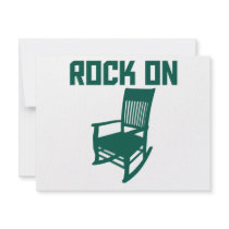 Rock On invitations