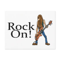Rock On postcards