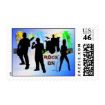 Rock On - Rock n' Roll Band Postage