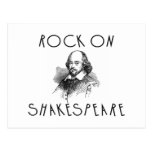 Rock On Shakespeare Postcard