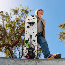 Rock on skateboard decks
