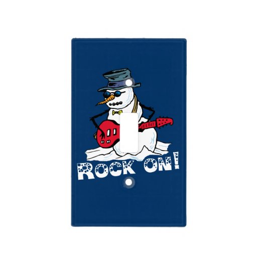 Rock switch plate covers