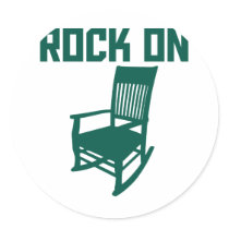 Rock On Sticker