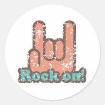 Rock On Stickers