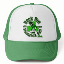Rock Out With Your Shamrock Out! Mesh Hats