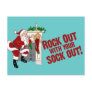 Rock Out WIth Your Sock Out! Post Card