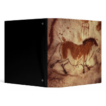 Rock painting of a horse, c.17000 BC Vinyl Binders