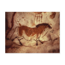 Rock painting of a horse, c.17000 BC Postcards