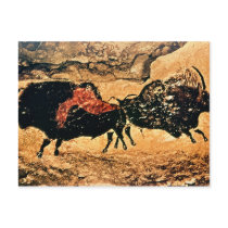 Rock painting of bison, c.17000 BC Post Cards