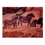Rock painting of tarpans , c.17000 BC Post Cards