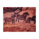 Rock painting of tarpans , c.17000 BC Post Cards