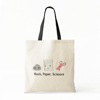 Rock Paper Scissors Bags