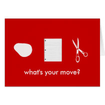 rock paper scissors cards