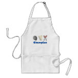 Rock Paper Scissors Champ aprons