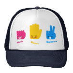 Rock, Paper, Scissors Game Hat hats