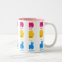 Rock, Paper, Scissors Game Mug
