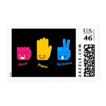 Rock, Paper, Scissors Game Postage postage