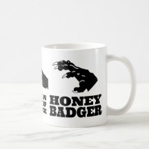 Rock Paper Scissors -- Honey Badger! Mugs