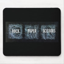 Rock Paper Scissors Mouse Pad